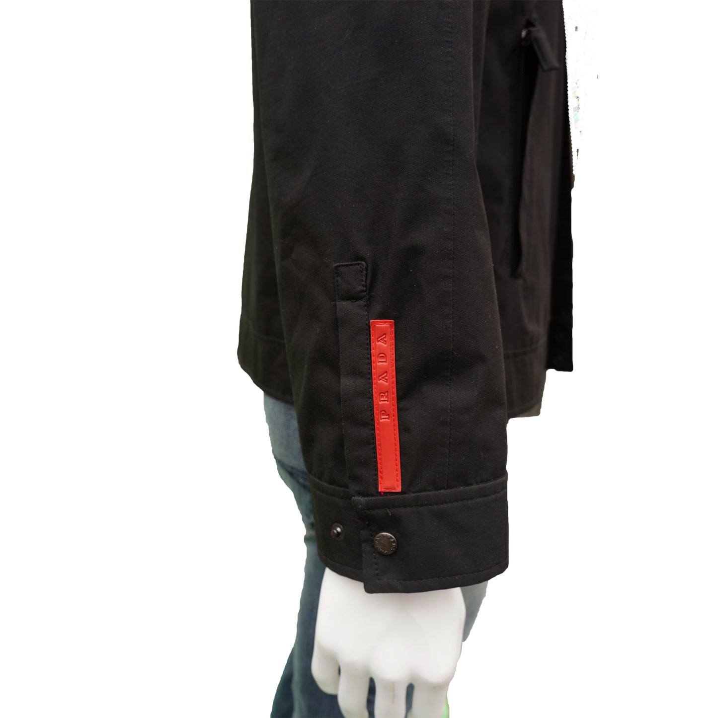 PRADA LIGHTWEIGHT ZIP UP JACKET - leefluxury.com