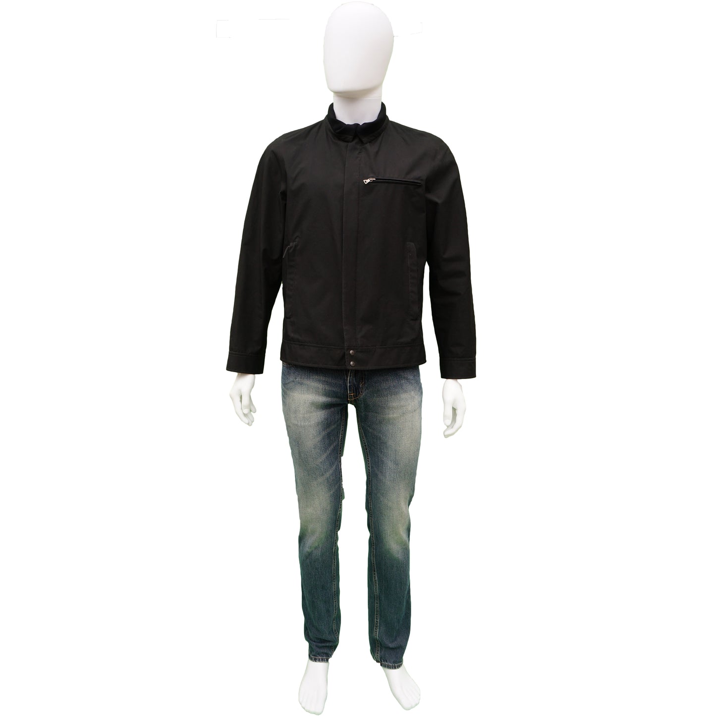 PRADA LIGHTWEIGHT ZIP UP JACKET - leefluxury.com
