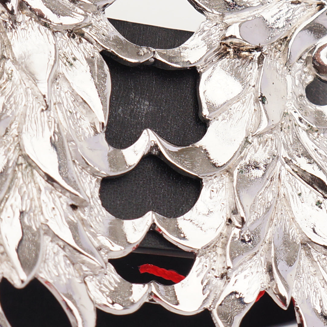 VALENTINO EAGLE LEATHER BELT - leefluxury.com