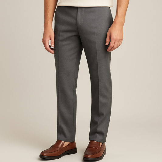 Vittorio Virgili Brown Leather Slip On Loafer