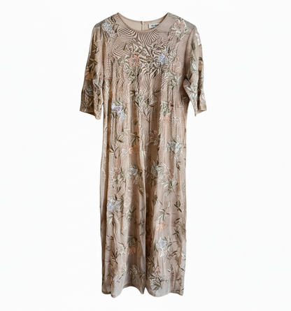 DKNY Floral Sheer Dress