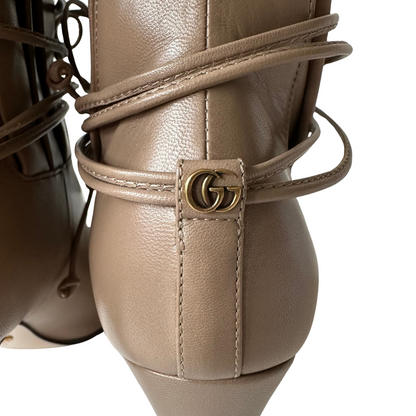 Gucci Nude Ankle Bootie
