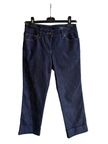 Alexander McQueen Cropped Jean