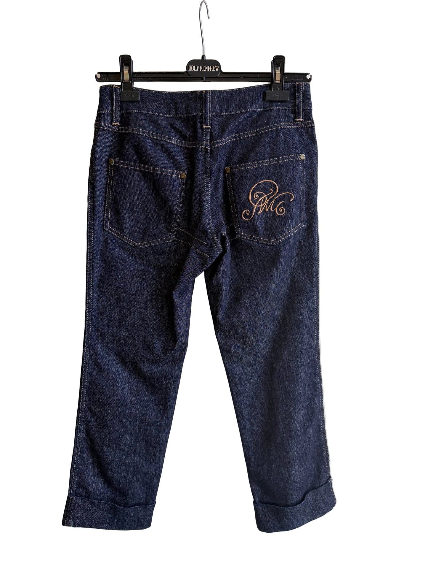 Alexander McQueen Cropped Jean