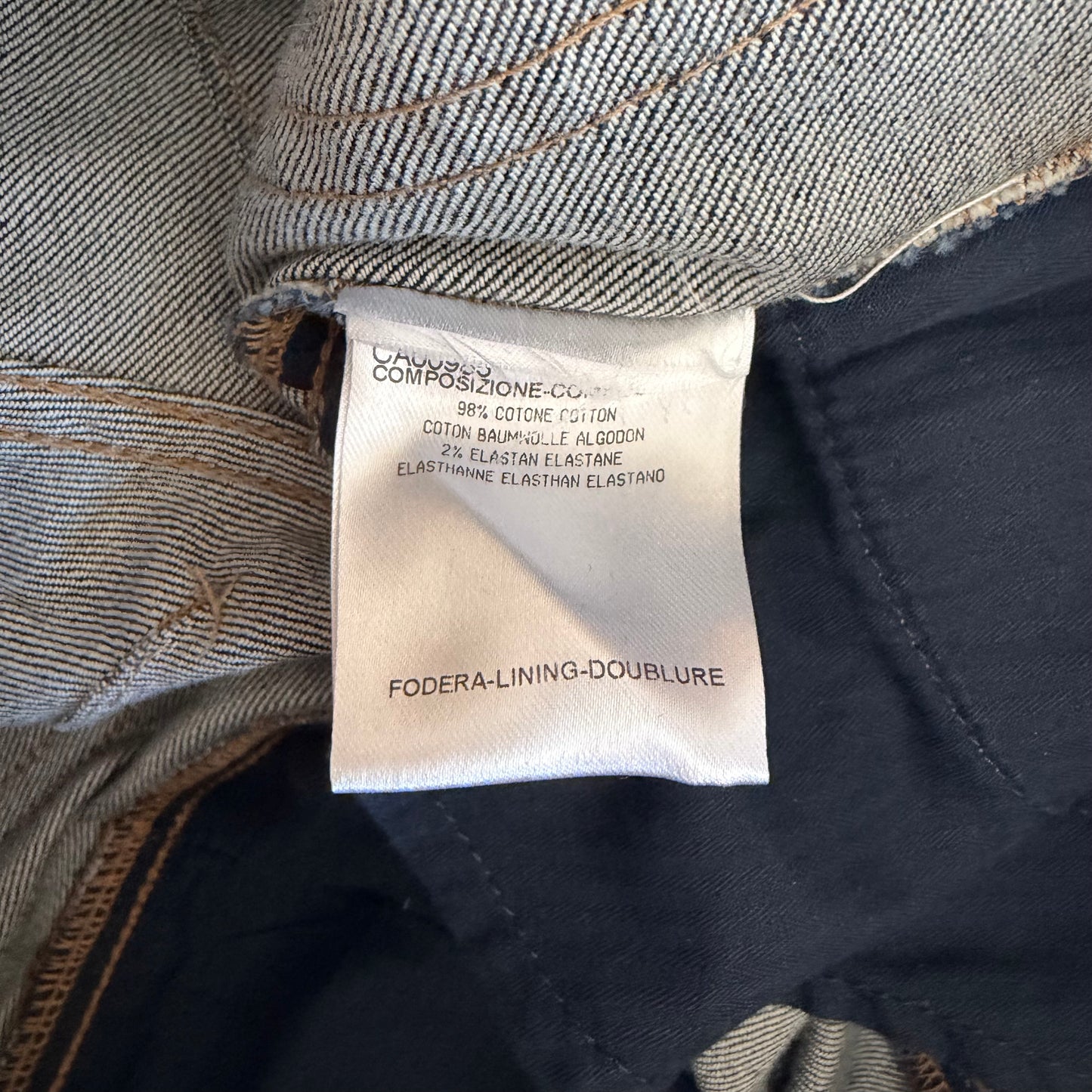 Alexander McQueen Cropped Jean