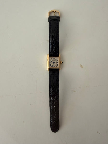 Cartier Tank Francais Watch 18k Yellow Gold