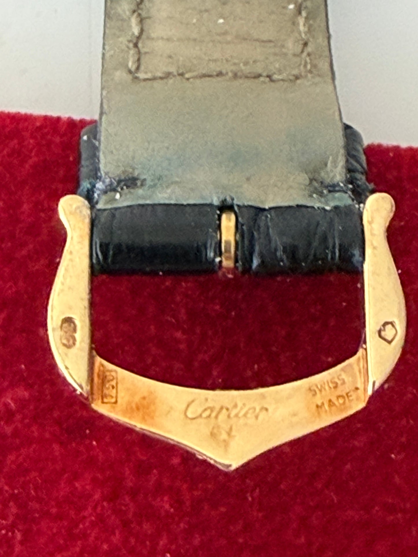 Cartier Tank Francais Watch 18k Yellow Gold