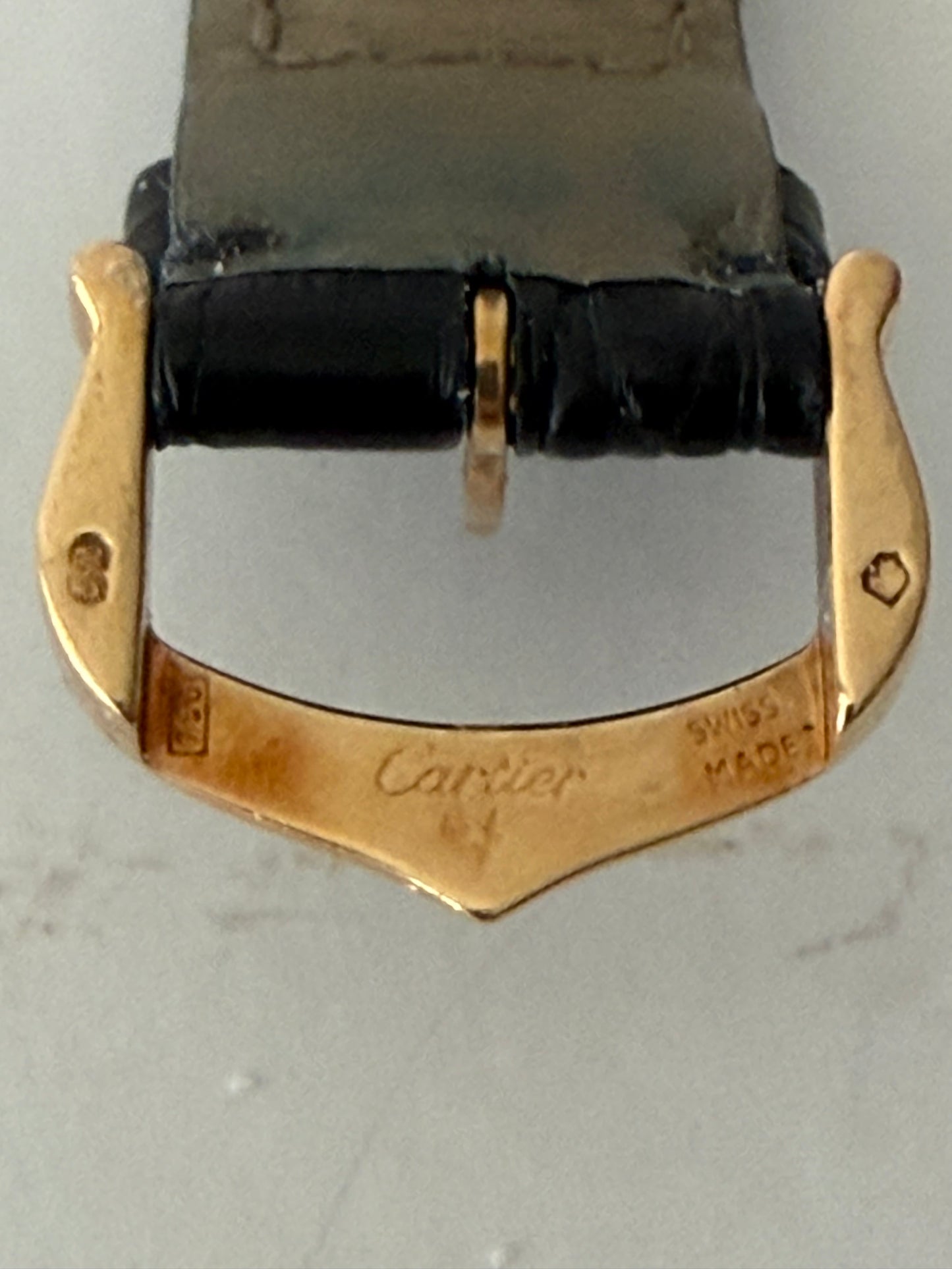Cartier Tank Francais Watch 18k Yellow Gold