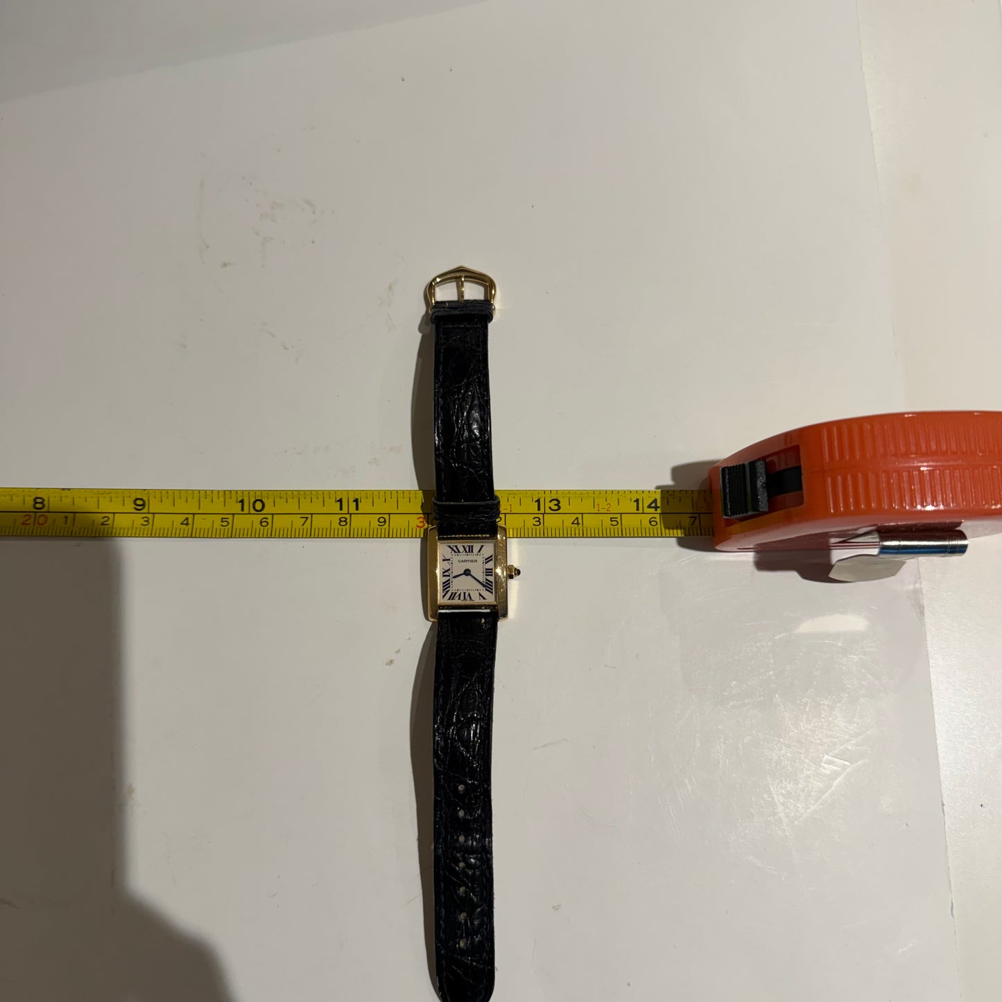 Cartier Tank Francais Watch 18k Yellow Gold
