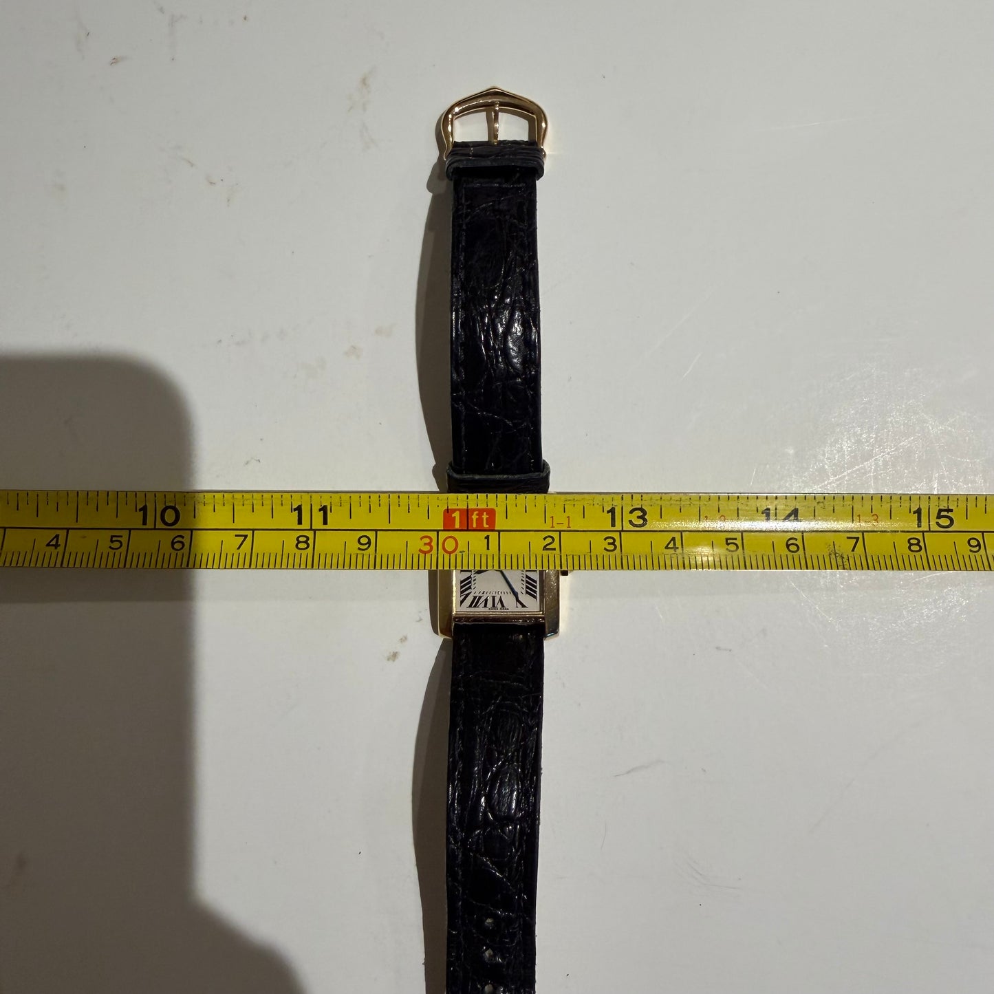 Cartier Tank Francais Watch 18k Yellow Gold
