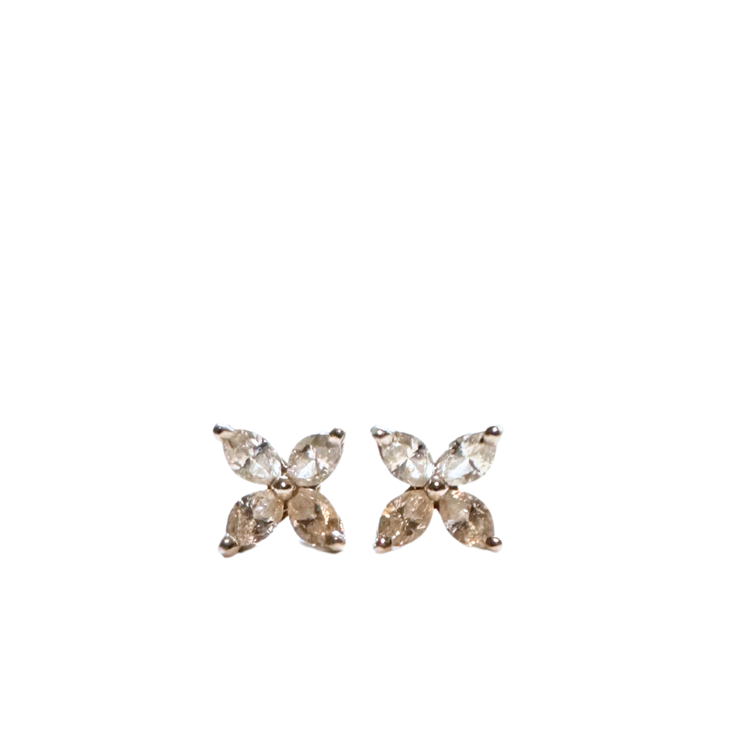 Tiffany Victoria Diamond Earrings .72ct