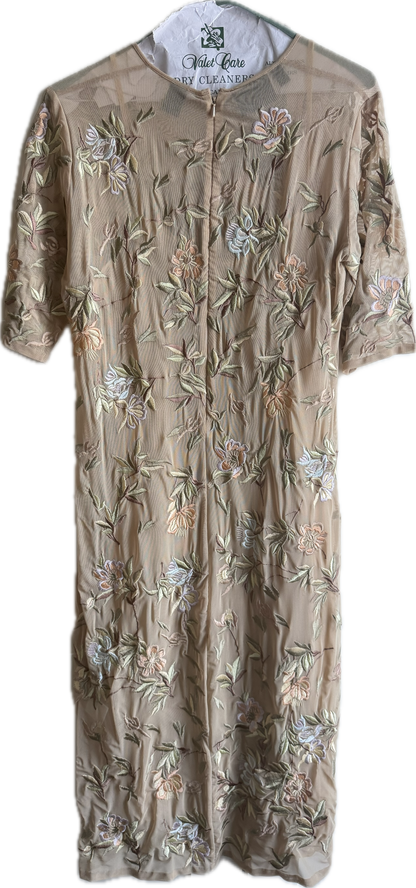 DKNY Floral Sheer Dress