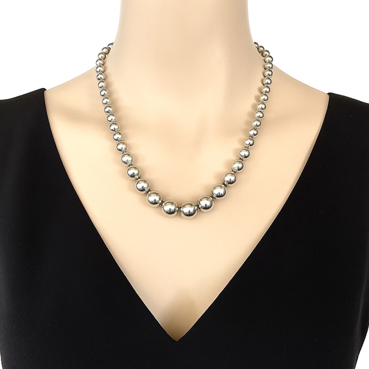 TIFFANY & CO. Graduated Ball Necklace
