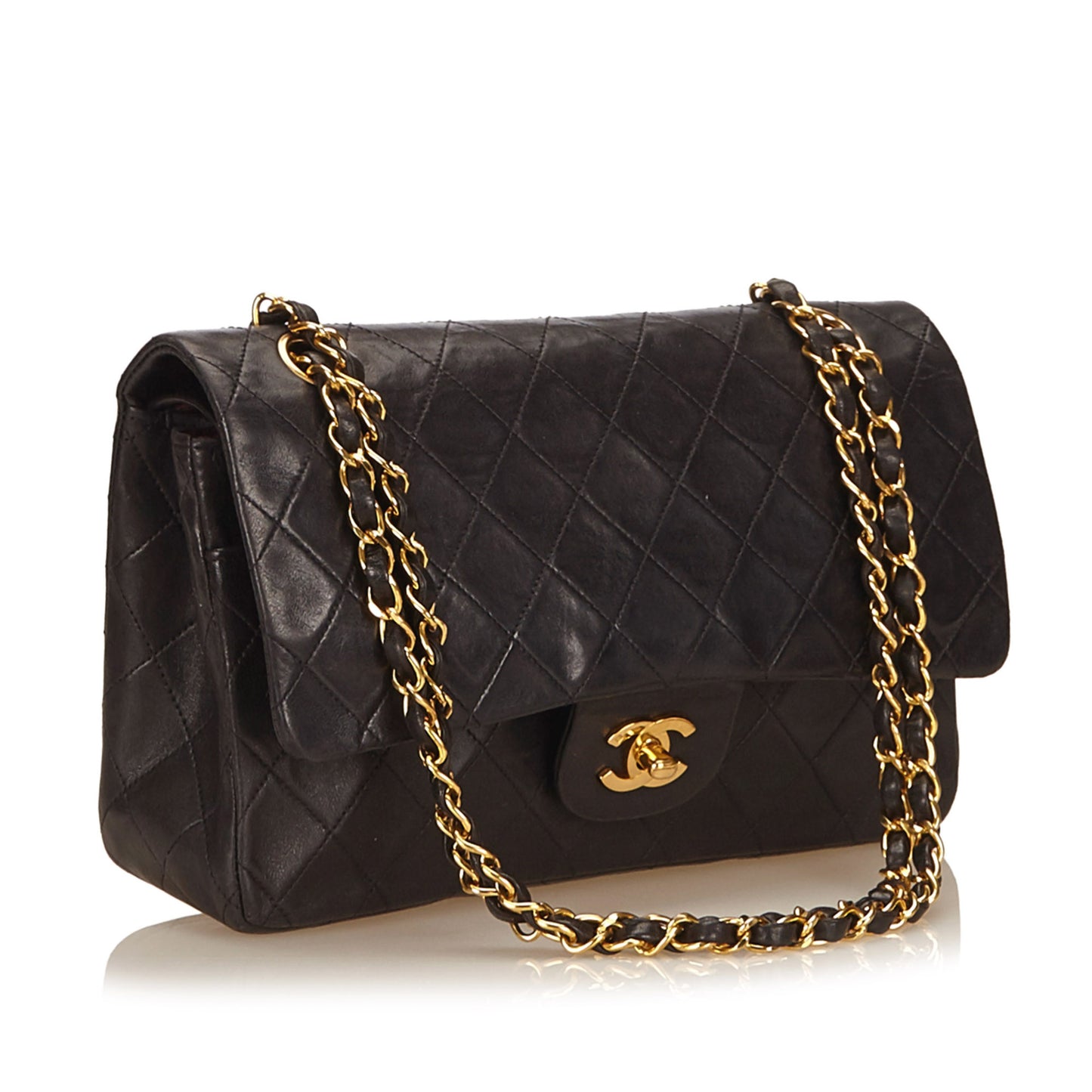 CHANEL MEDIUM DOUBLE FLAP BAG - leefluxury.com