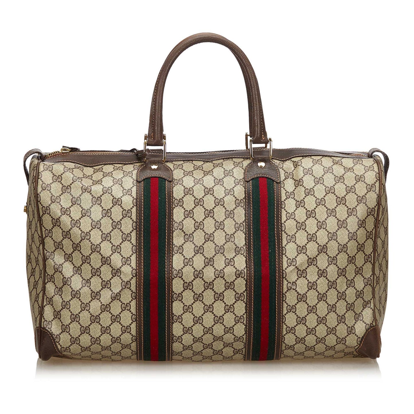 GUCCI GG WEB PLUS / SUPREME WEEKENDER CARRY ON BAG - leefluxury.com