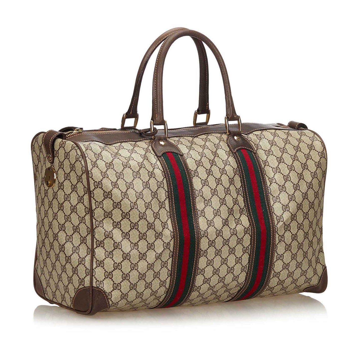 GUCCI GG WEB PLUS / SUPREME WEEKENDER CARRY ON BAG - leefluxury.com