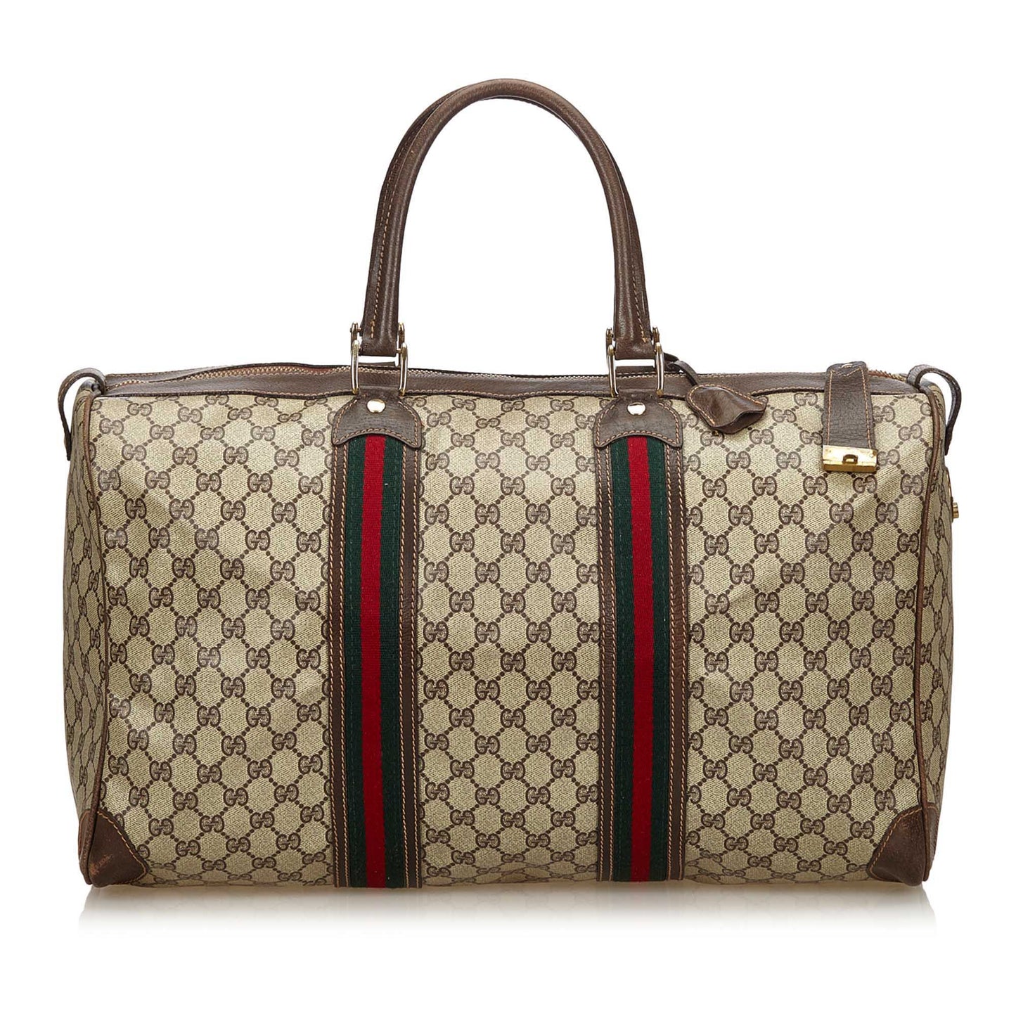 GUCCI GG WEB PLUS / SUPREME WEEKENDER CARRY ON BAG - leefluxury.com