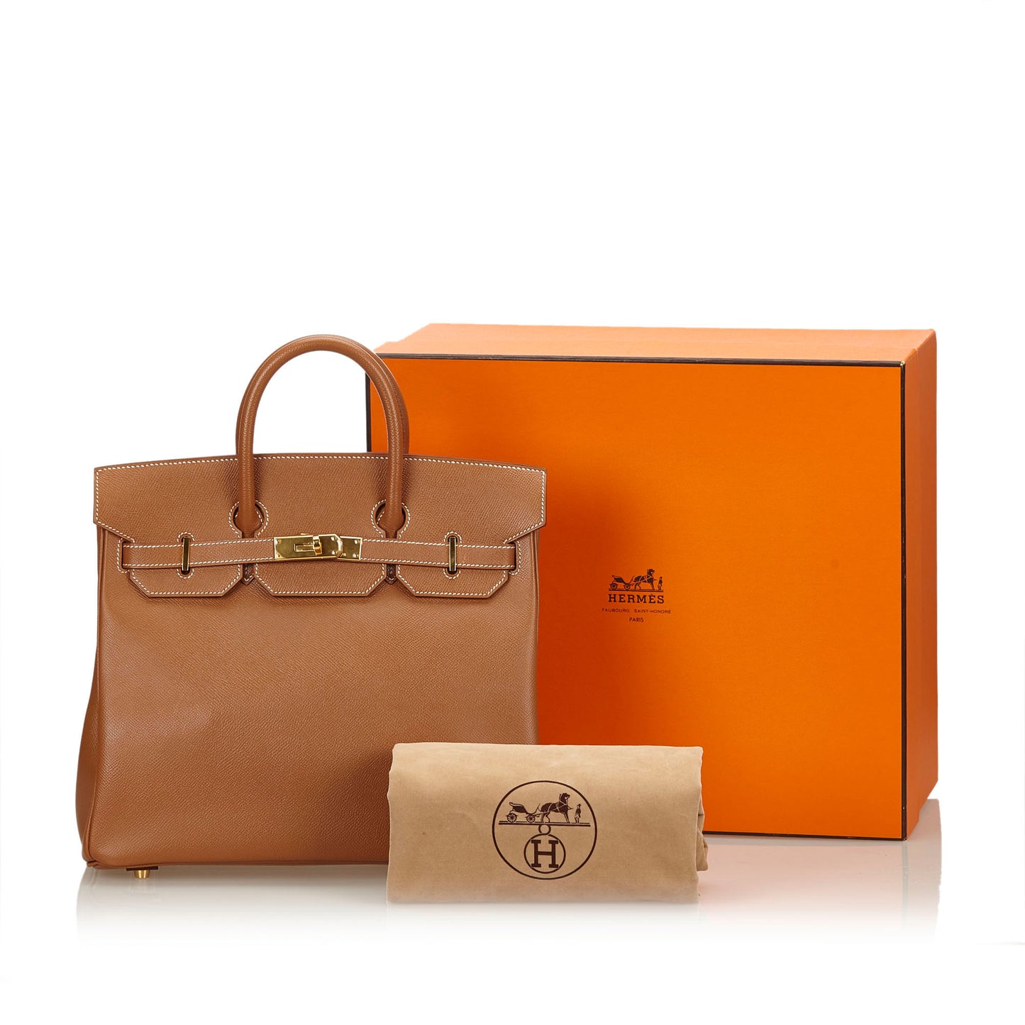 HERMÈS COURCHEVEL BIRKIN 35 BAG - leefluxury.com