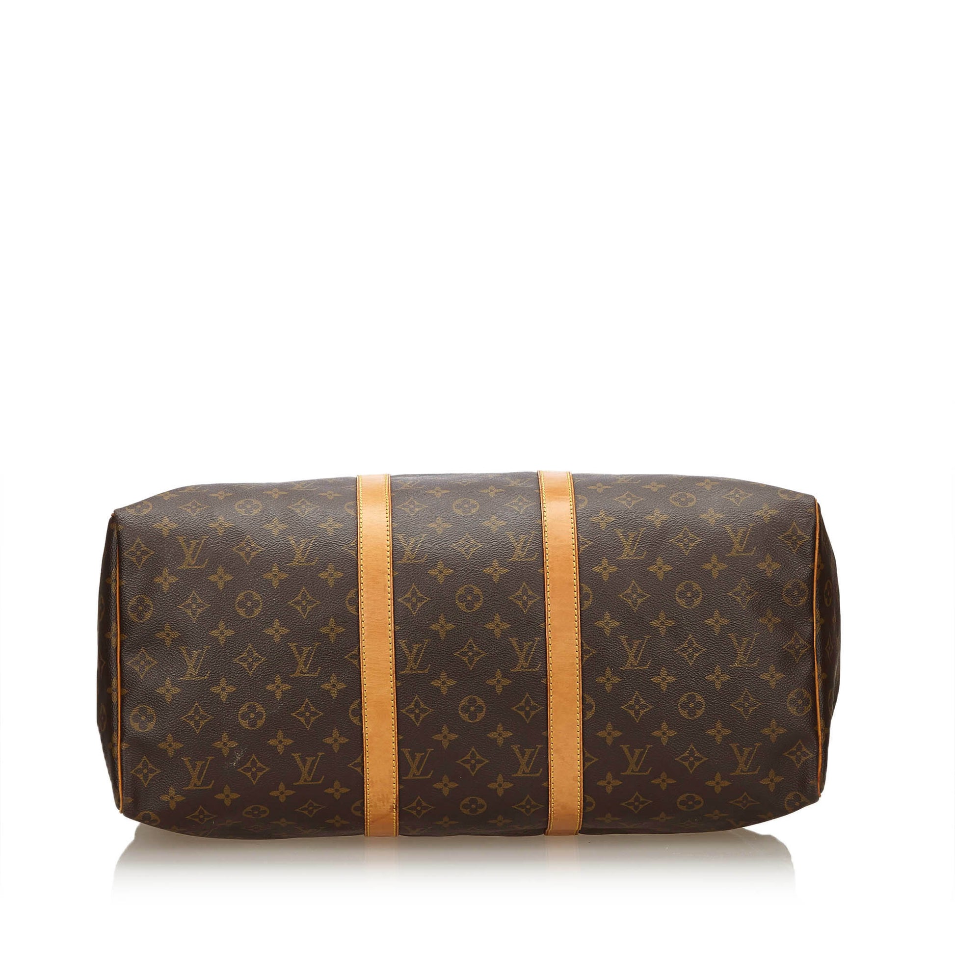 LOUIS VUITTON MONOGRAM KEEPALL BANDOULIÈRE 50 - leefluxury.com