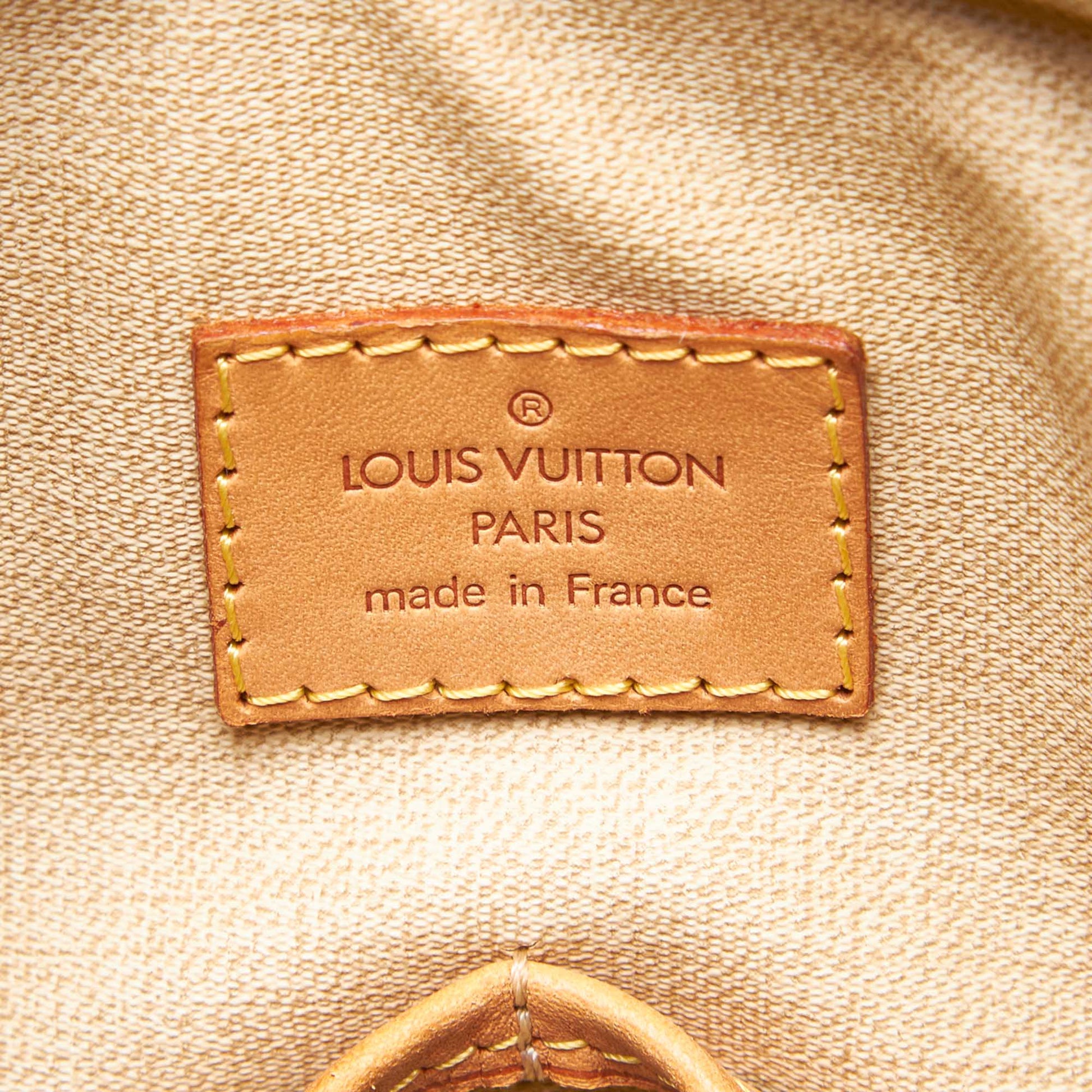 LOUIS VUITTON MONOGRAM TROUVILLE BAG - leefluxury.com