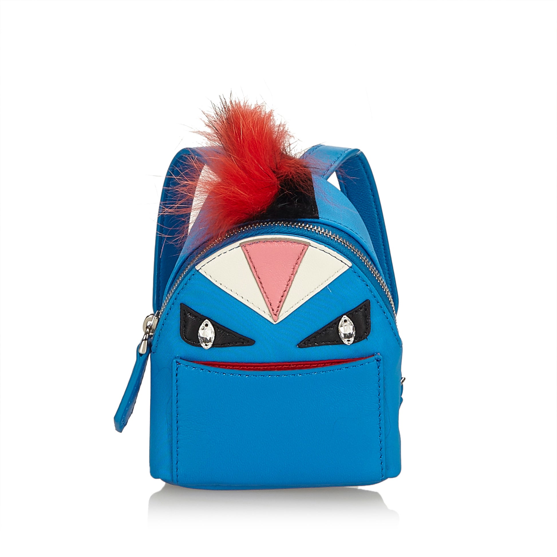 fendi mini backpack charm FENDI MINI MONSTER BACKPACK CHARM – leefluxury.com
