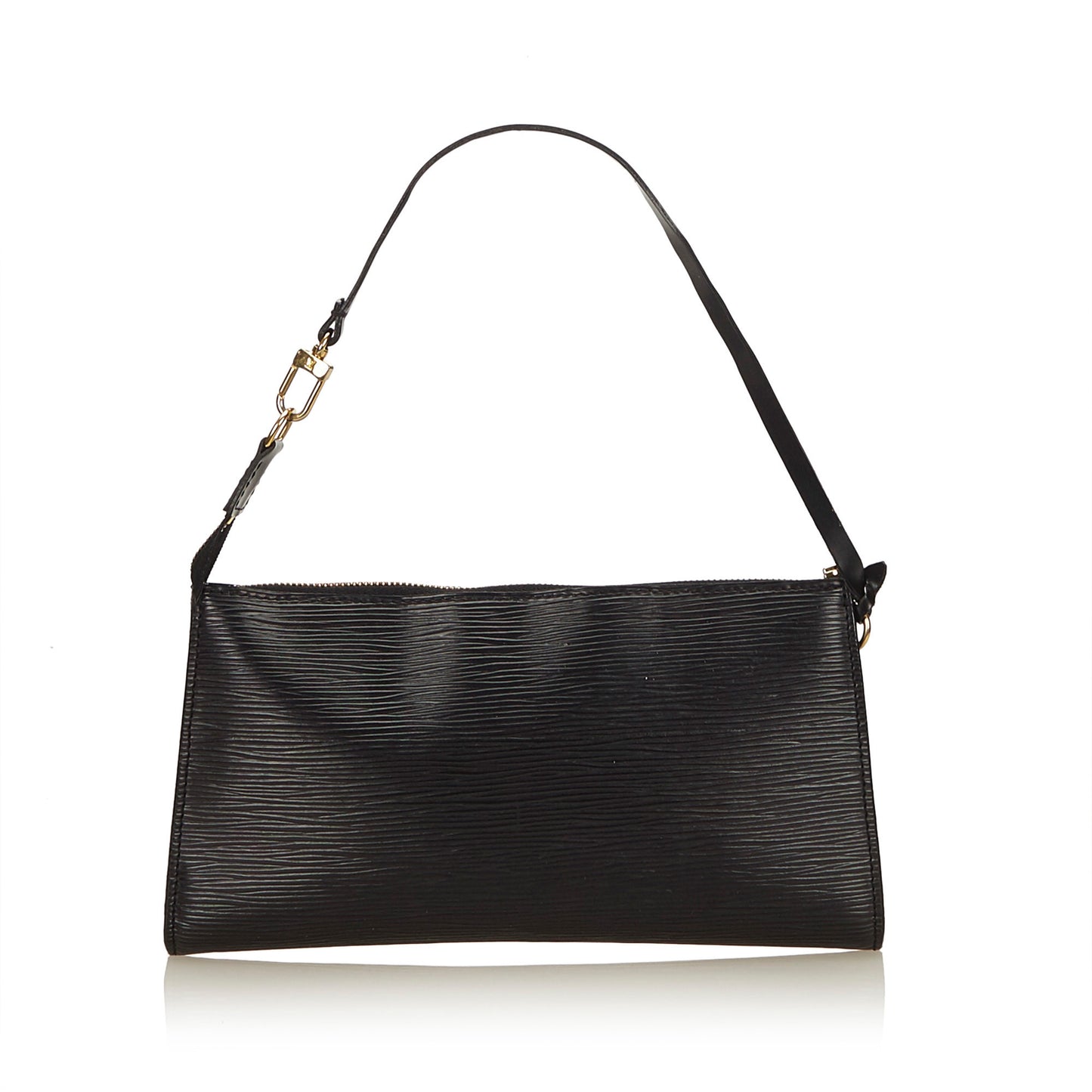 LOUIS VUITTON EPI POCHETTE BLACK CLUTCH BAG - leefluxury.com