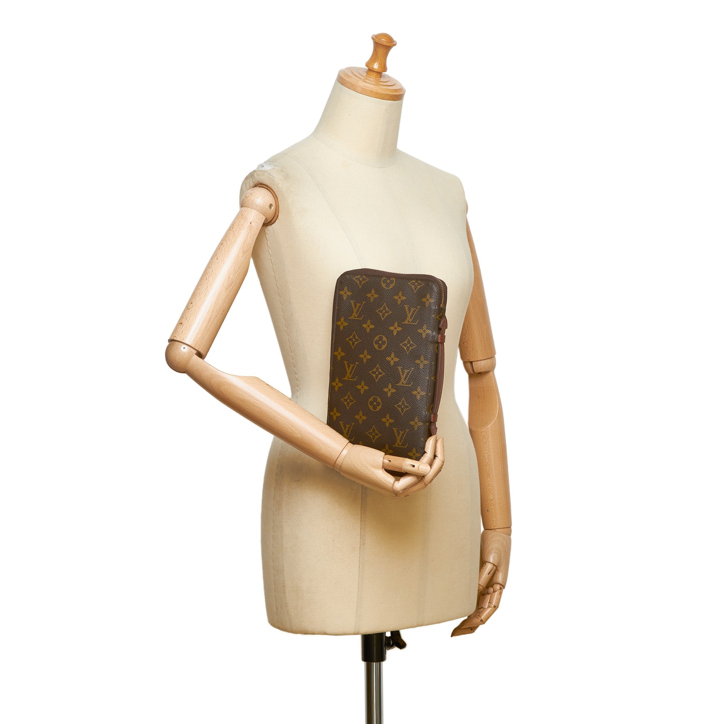 LOUIS VUITTON MONOGRAM DAILY ORGANIZER CLUTCH BAG - leefluxury.com