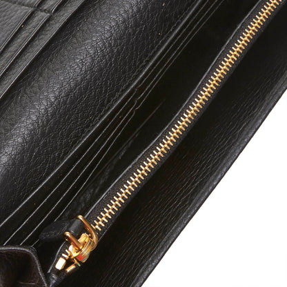 PRADA SAFFIANO CONTINENTAL WALLET - leefluxury.com