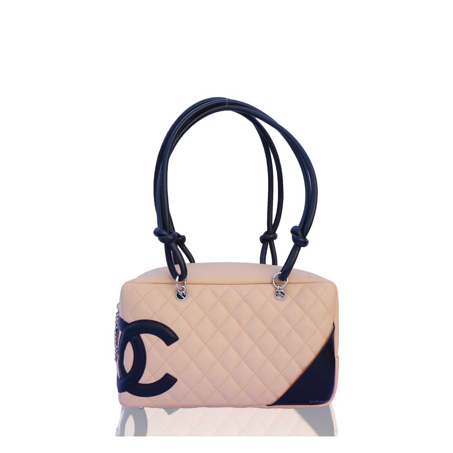 CHANEL LIGNE CAMBON REPORTER BAG - leefluxury.com