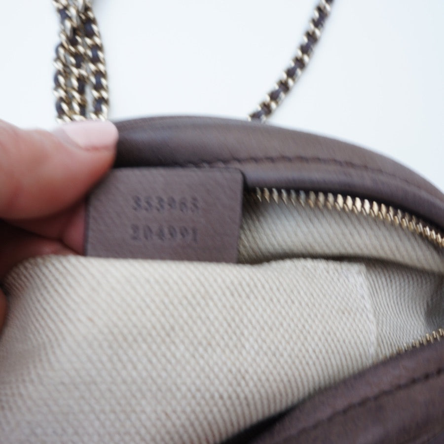 Gucci Soho Disco Mini Chain Crossbody Bag