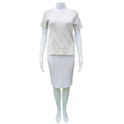 Emporio Armani Knit Short Sleeve Top