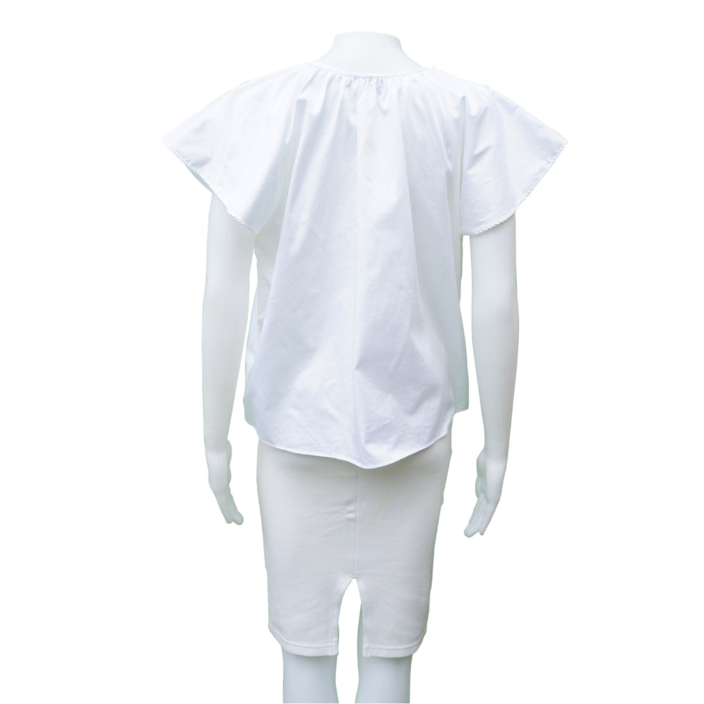 Opening Ceremony White Cotton Top