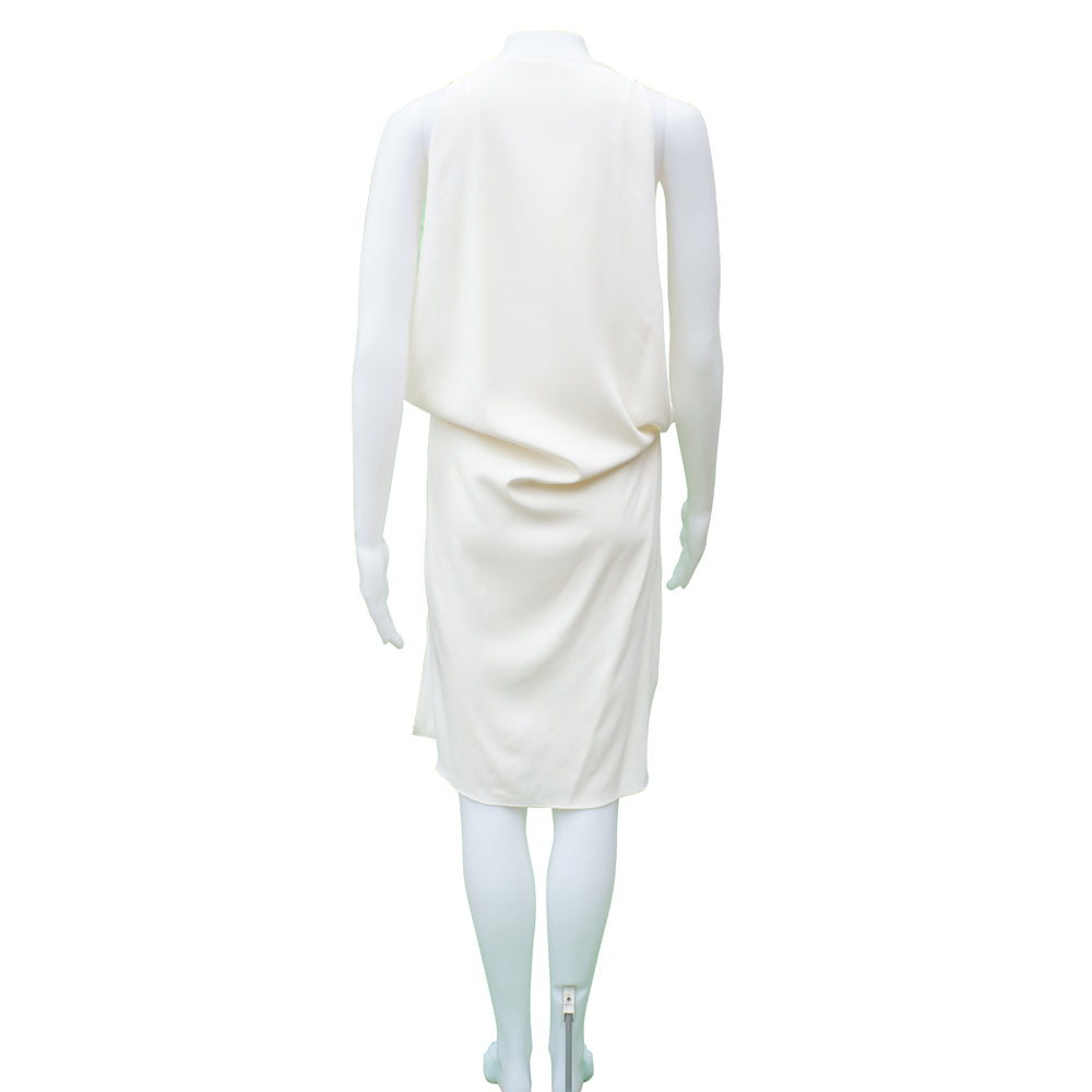 Lanvin Cream Goddess Style Dress