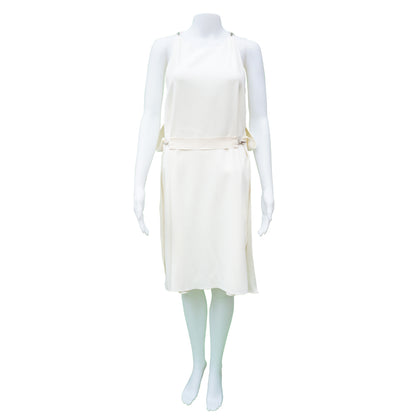 Lanvin Cream Goddess Style Dress leefluxury.com Lanvin Cream Goddess Style Dress leefluxury.com