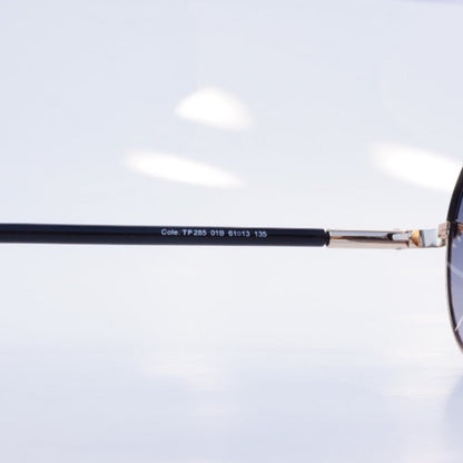 Tom Ford Aviator Sunglasses Black Metal Tinted lenses