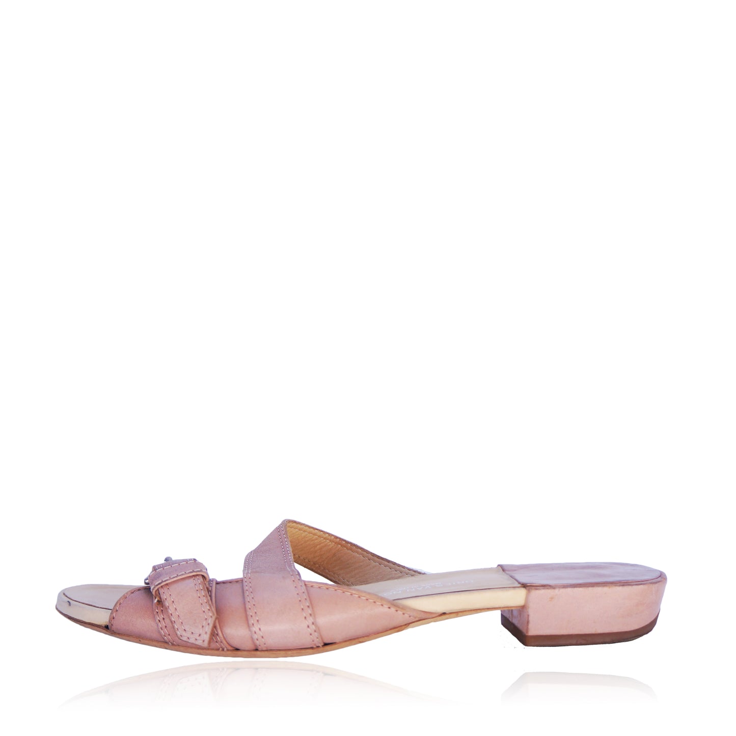 DRIES VAN NOTEN NUDE SANDALS - leefluxury.com