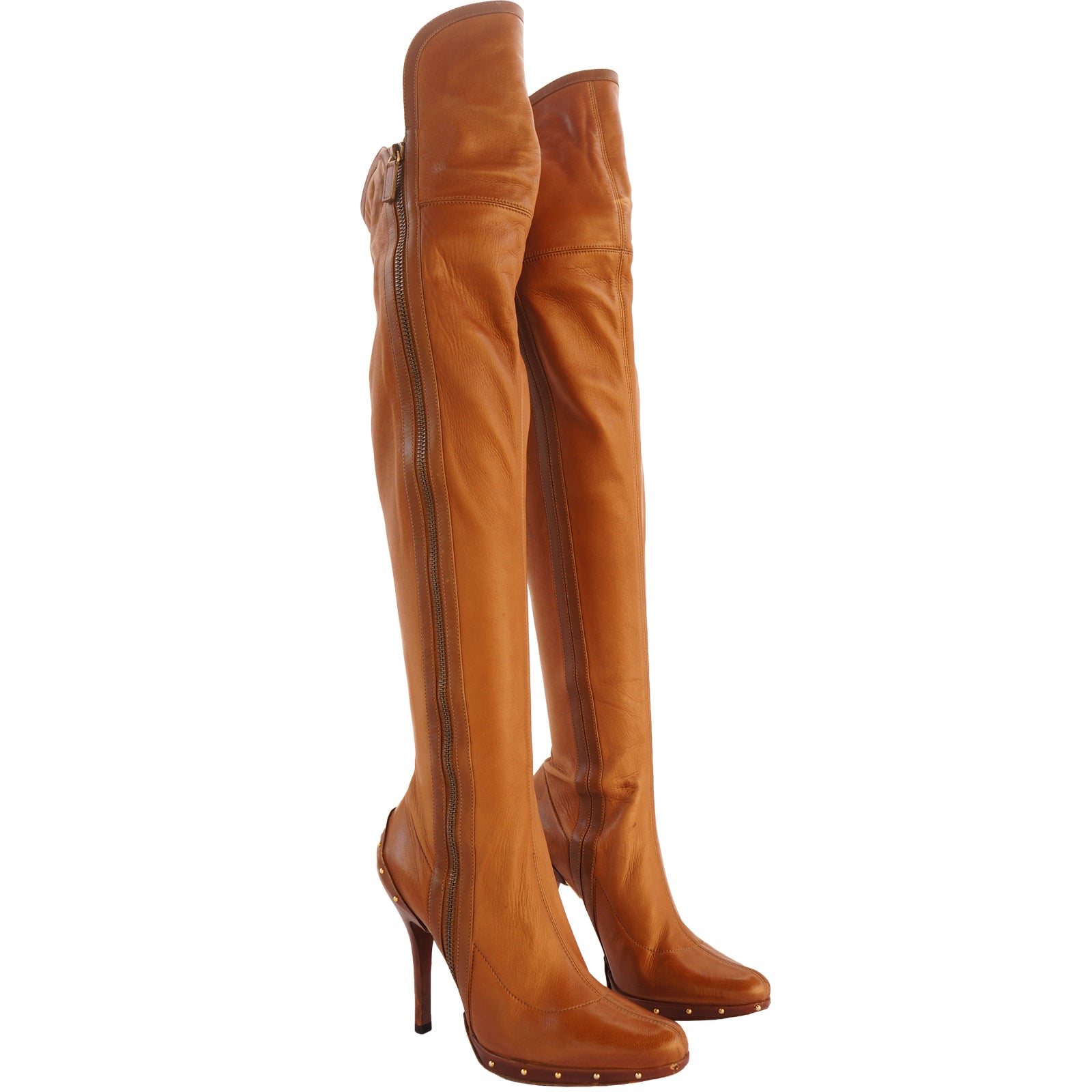 GUCCI TOM FORD ERA OVER THE KNEE BOOTS - leefluxury.com