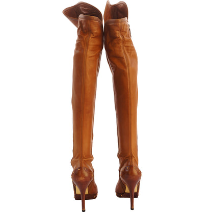 GUCCI TOM FORD ERA OVER THE KNEE BOOTS - leefluxury.com
