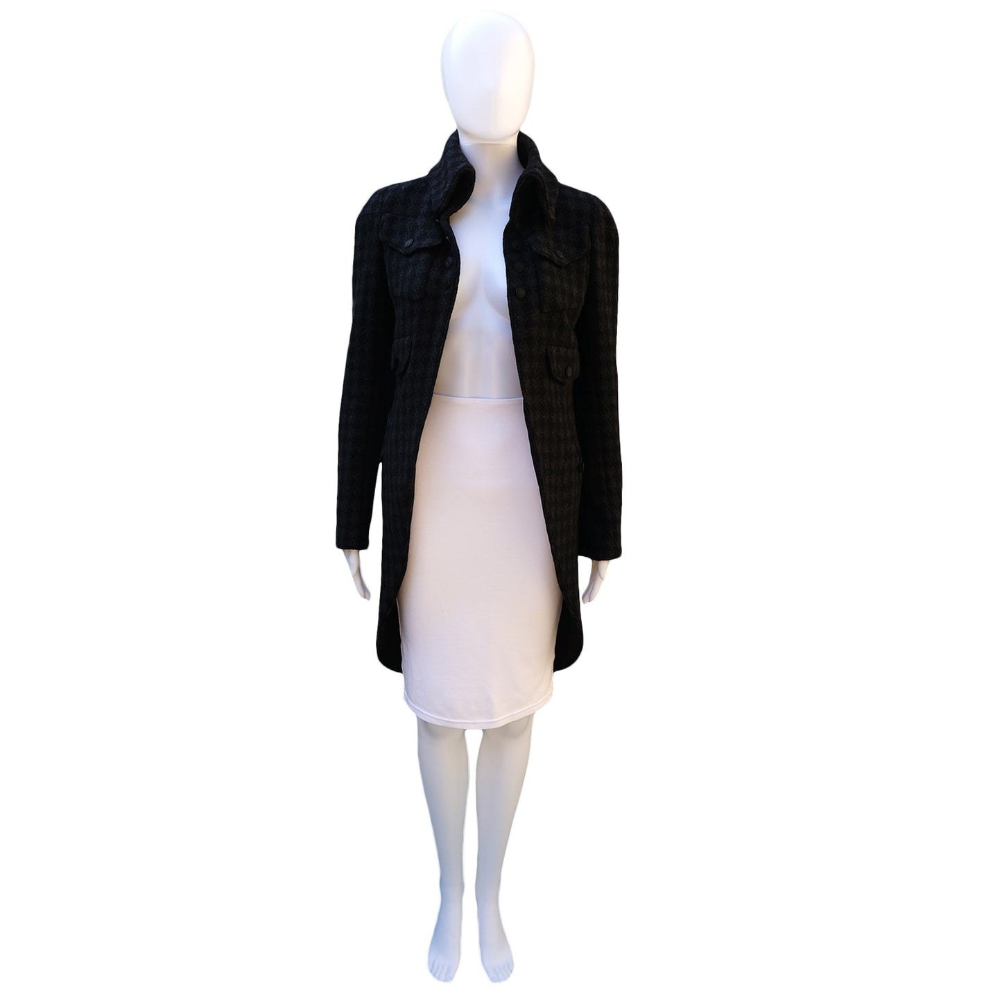 CHANEL PARIS-LONDRES CASHMERE COAT - leefluxury.com