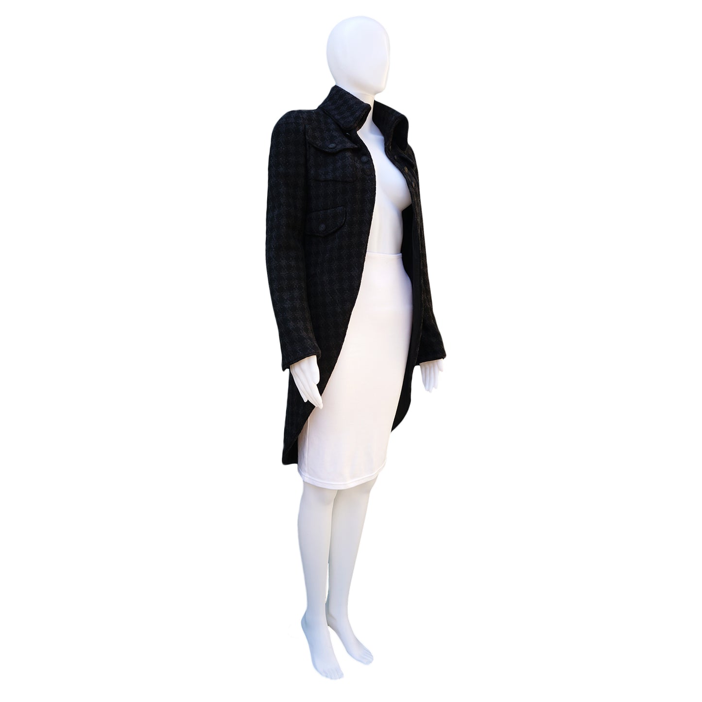 CHANEL PARIS-LONDRES CASHMERE COAT - leefluxury.com