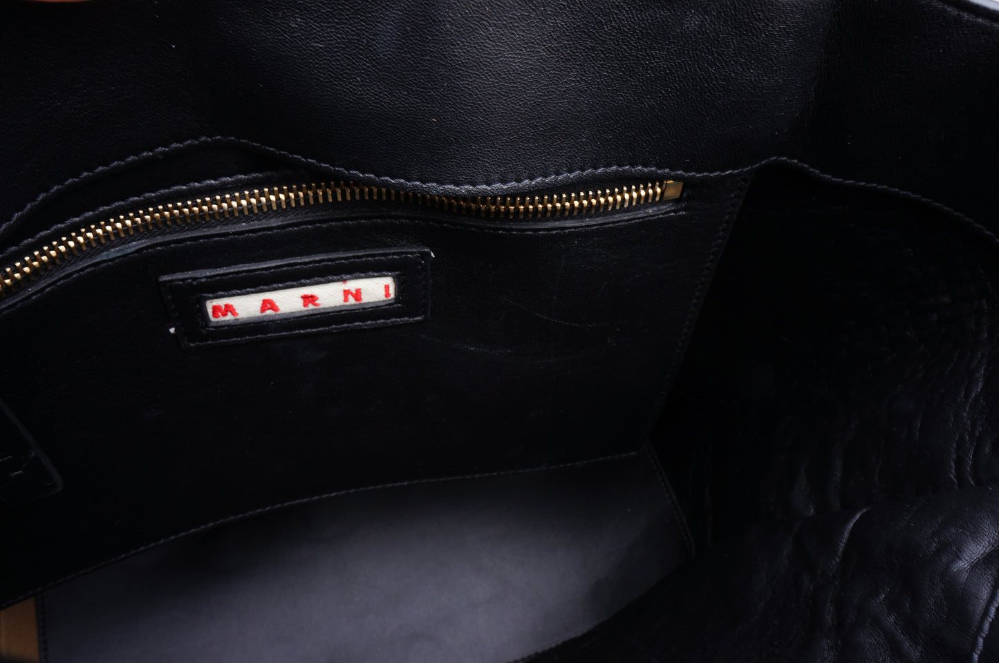 MARNI FLORAL PRINTED LEATHER TOTE BAG - leefluxury.com