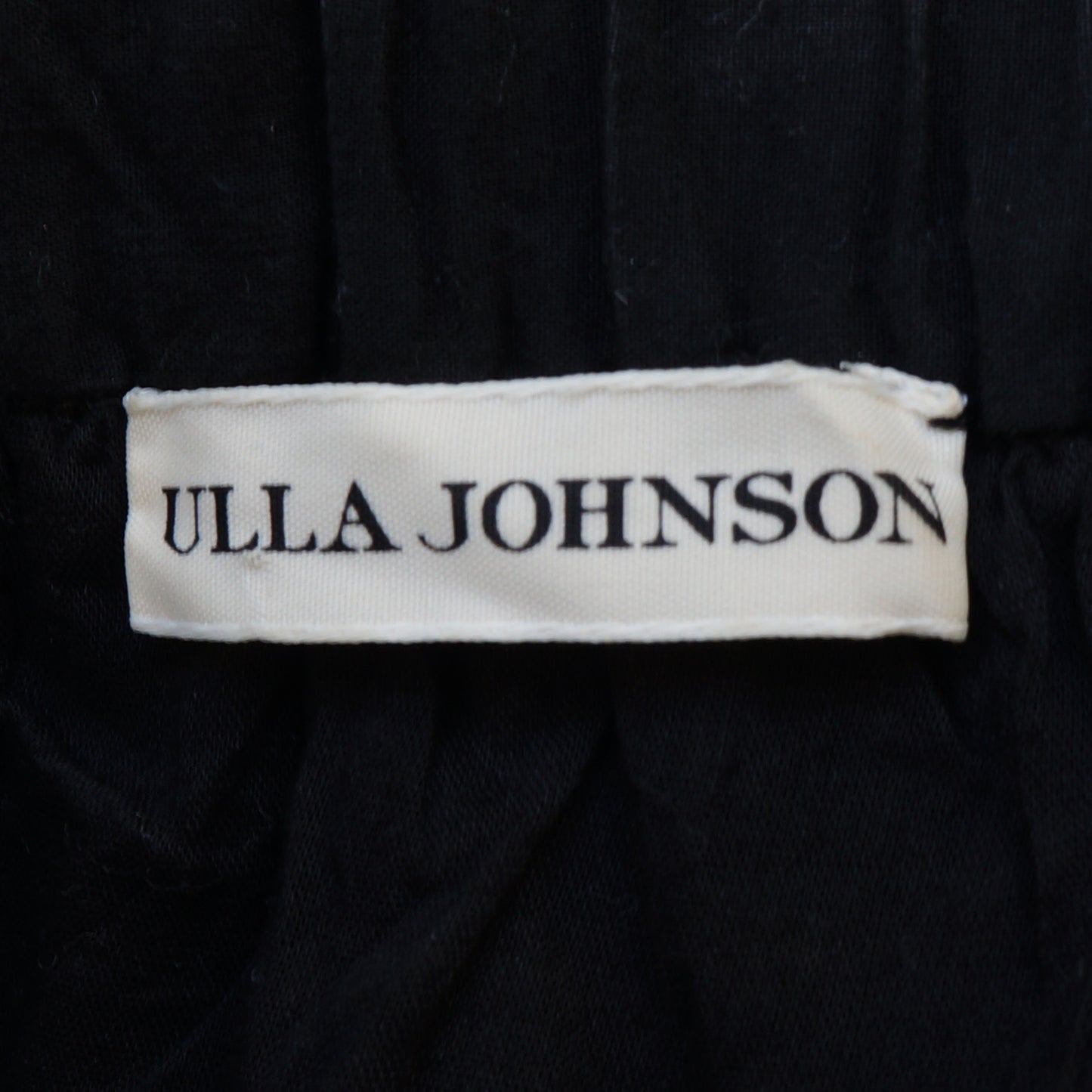 ULLA JOHNSON BLACK AND CREAM FLORAL EMBROIDERED MINI SKIRT - leefluxury.com