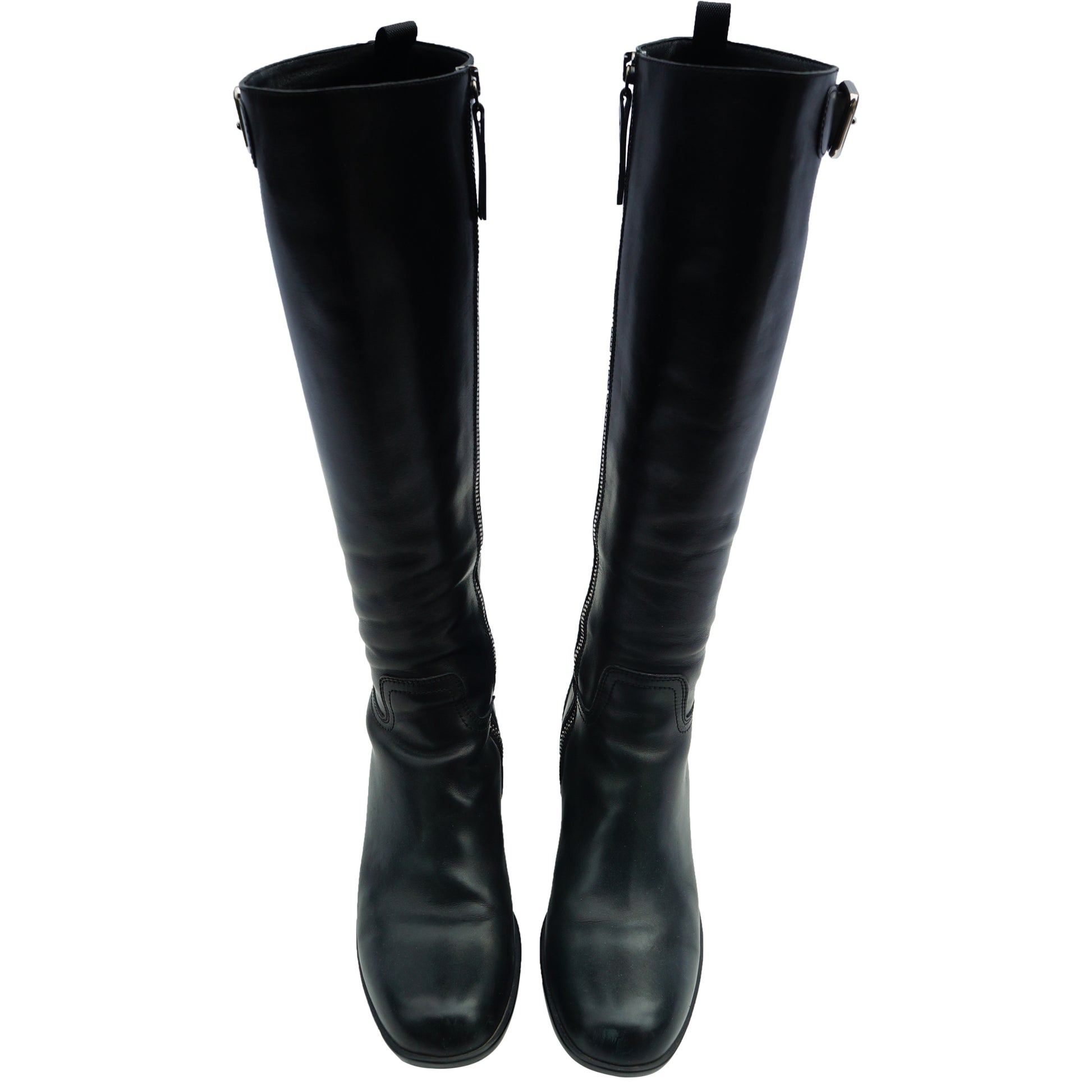 PRADA SPORT KNEE HIGH RIDING STYLE BOOT – - Main Image