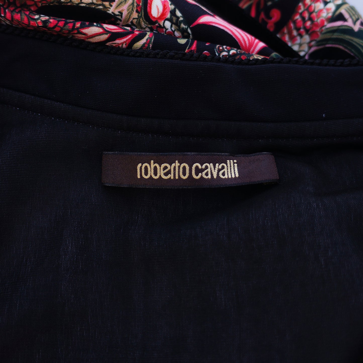 ROBERTO CAVALLI FLORAL LEOPARD SNAKE DRESS - leefluxury.com