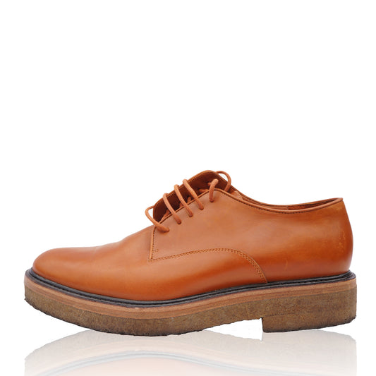 DRIES VAN NOTEN LEATHER LACE-UP OXFORDS SHOES - leefluxury.com