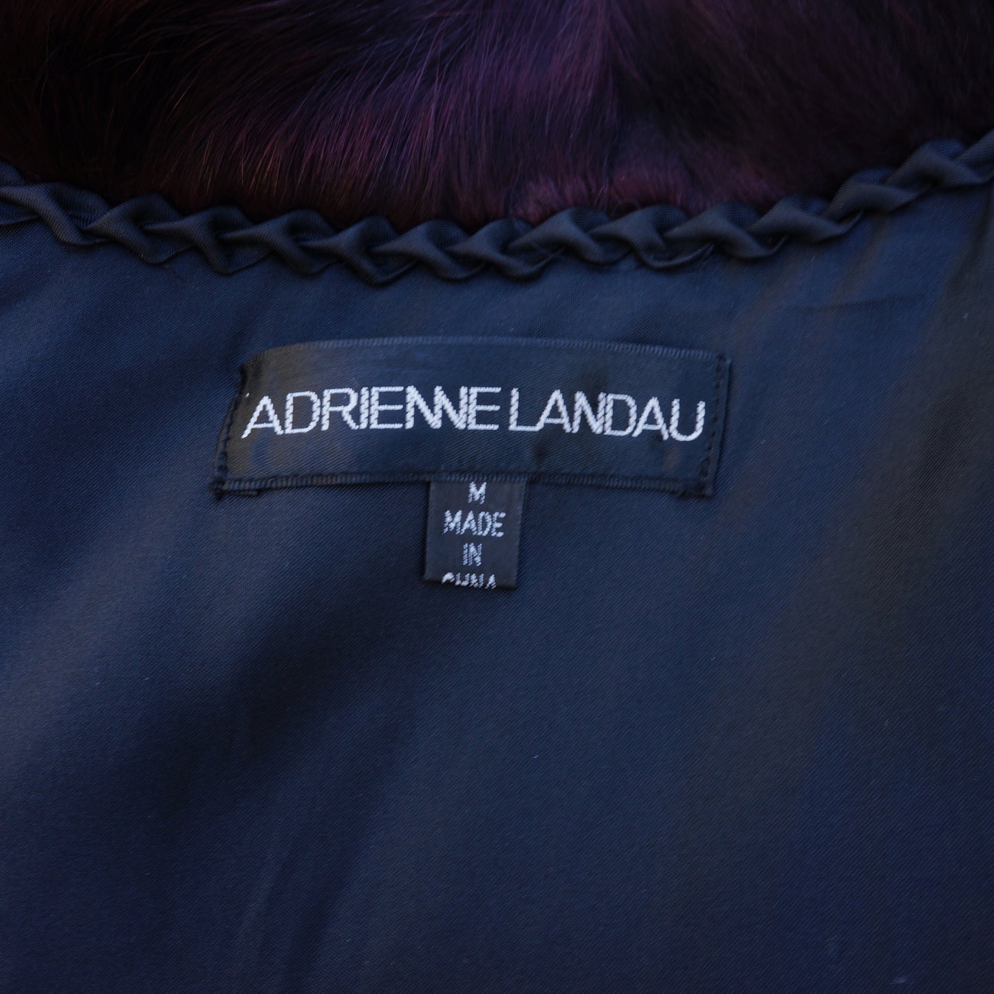 ADRIENNE LANDAU FOX FUR VEST - leefluxury.com