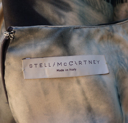 STELLA MCCARTNEY SILK PRINTED DRESS - leefluxury.com