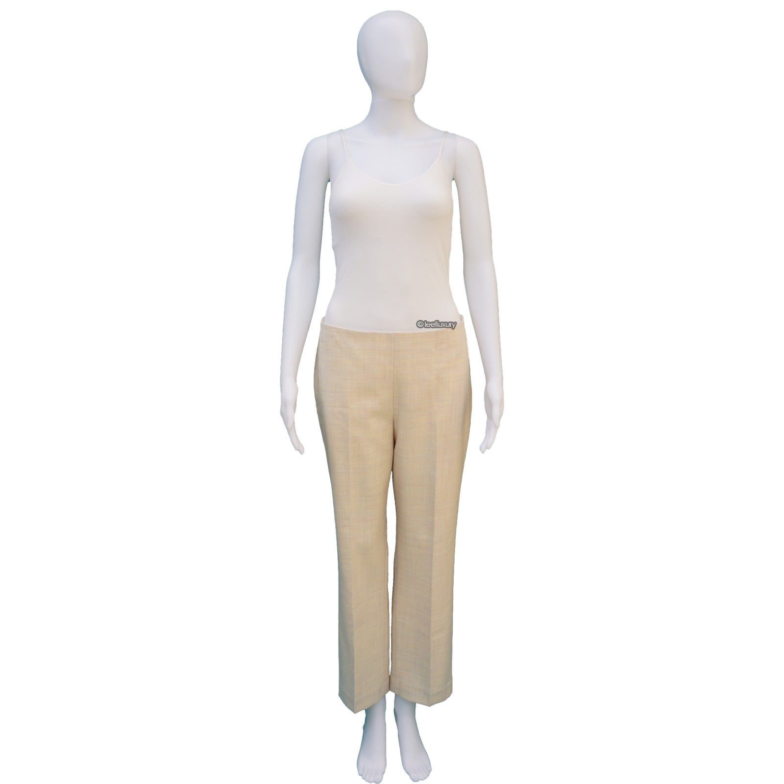 THE ROW WOOL CROPPED PANTS NEW WITH TAGS - leefluxury.com