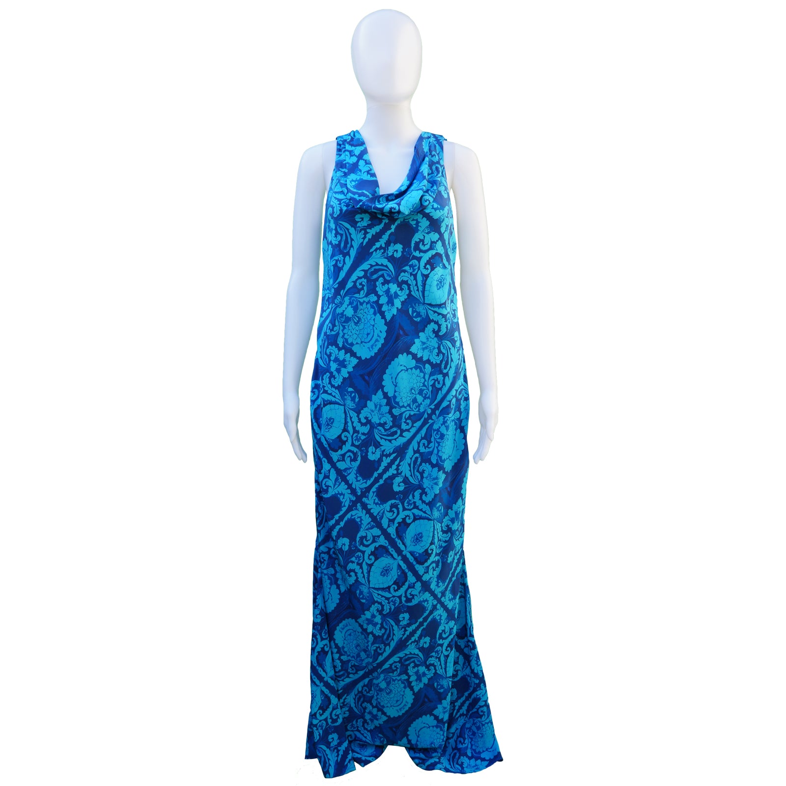 vera wang silk maxi dress Silk maxi dress